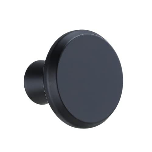 (10-Pack) VIBORG Round Cabinet Knobs and Pulls, Matte Black Mushroom Drawer Dresser Knobs and Handles, 32mm (1.25") Diameter, Sand Black Knobs for... (10-Pack) VIBORG Round Cabinet Knobs and Pulls, Matte Black Mushroom Drawer Dresser Knobs and Handles, 32mm (1.25") Diameter, Sand Black Knobs for...