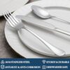 Dinner Forks,Set of 16 Top Food Grade Stainless Steel Silverware Forks,Table Forks,Flatware Forks,8 Inches,Mirror Finish & Dishwasher Safe,Use for...