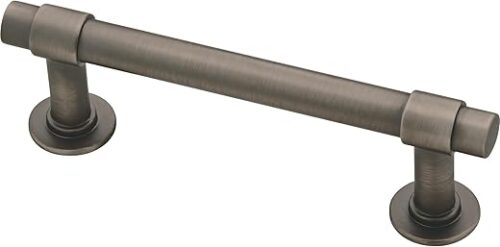 Franklin Brass Francisco (10-Pack) Cabinet Handles 3" Hole Center Vintage Pulls | Heirloom Silver Hardware Kitchen Door, Drawers, Dressers,...
