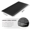 HappyTrends Floor Mat Cushioned Anti-Fatigue ,17.3"x28",Thick Waterproof Non-Slip Mats and Rugs Heavy Duty Ergonomic Comfort Rug for...