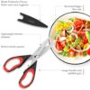 iBayam Kitchen Scissors All Purpose Heavy Duty, Kitchen Utensils Set, Stainless Steel Cooking Utensils Gadgets, Meat Poultry Food Shears Dishwasher...