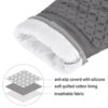 KEGOUU Oven Mitts and Pot Holders 6pcs Set, Kitchen Oven Glove High Heat Resistant 500 Degree Extra Long Oven Mitts and Potholder with Non-Slip...