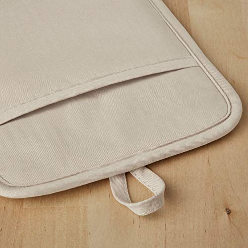 KitchenAid Ribbed Soft Silicone Pot Holder 2-Pack Set, Milkshake Tan, 7"x9" KitchenAid Ribbed Soft Silicone Pot Holder 2-Pack Set, Milkshake Tan, 7"x9"