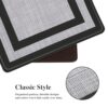 Mattitude Kitchen Mat [2 PCS] Cushioned Anti-Fatigue Non-Skid Waterproof Rugs Ergonomic Comfort Standing Mat for Kitchen, Floor, Office, Sink,...