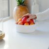 NaturalCozy 5-Piece Round Small Woven Baskets Set– Cotton Rope Baskets for Organizing! Montessori Toys, Fruits Remotes Key Tray Bowl for Entryway...