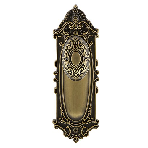 Nostalgic Warehouse Victorian Oval Door Knob With Plate Nostalgic Warehouse Victorian Oval Door Knob With Plate