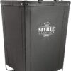 Seville Classics Large Commercial Heavy Duty Rolling Steel Frame Laundry Hamper Canvas Cart Bin w/Wheels for Hotel, Home, Closet, Bedroom...