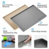 Silicone Under Sink Mat 34" x 22", Kitchen Essentials and Gadgets, Shelf Liner and Cabinet Protector, Home Organizers and Storage, Waterproof...