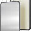 SNOWCLAD Stainless Steel Cutting Board,Double Sided Steel Cutting Boards for kitchen,Stainless Steel/Wheat straw pp Large Board for meat,non toxic...